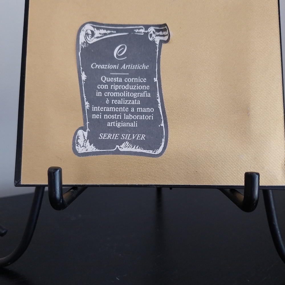 Silver Sterling Two Framed Art Pieces - Picture 8 of 13